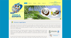 Desktop Screenshot of angelaexports.com